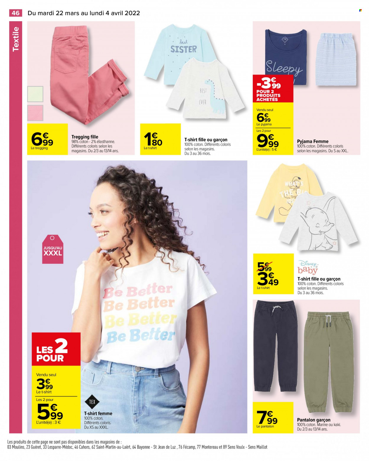 Catalogue Carrefour Hypermarchés - 22/03/2022 - 04/04/2022. Page 46