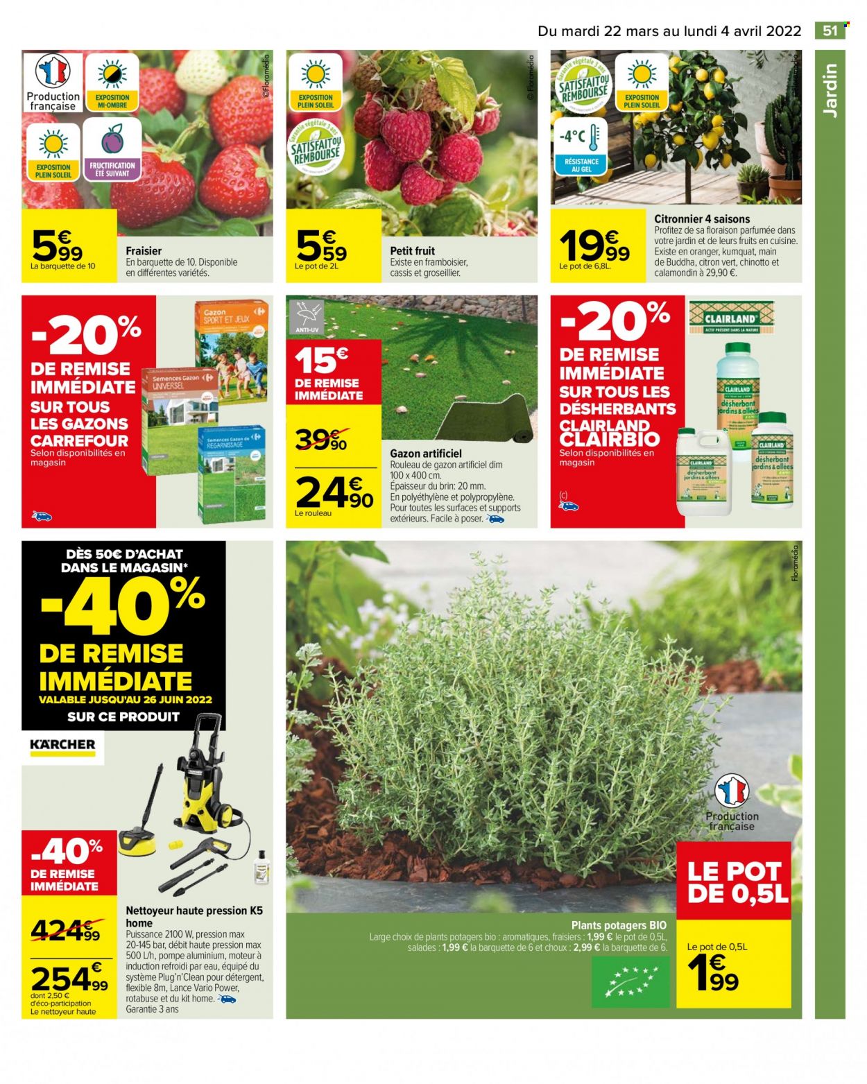 Catalogue Carrefour Hypermarchés - 22/03/2022 - 04/04/2022. Page 51