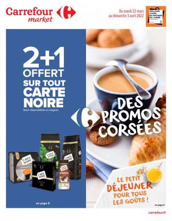 Catalogue Carrefour Market - 22/03/2022 - 03/04/2022.