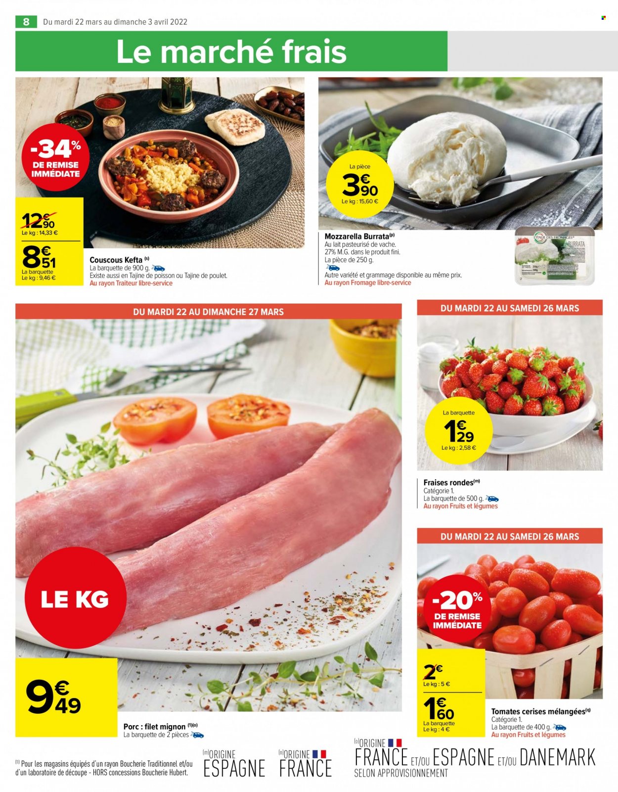 Catalogue Carrefour Market - 22/03/2022 - 03/04/2022. Page 8