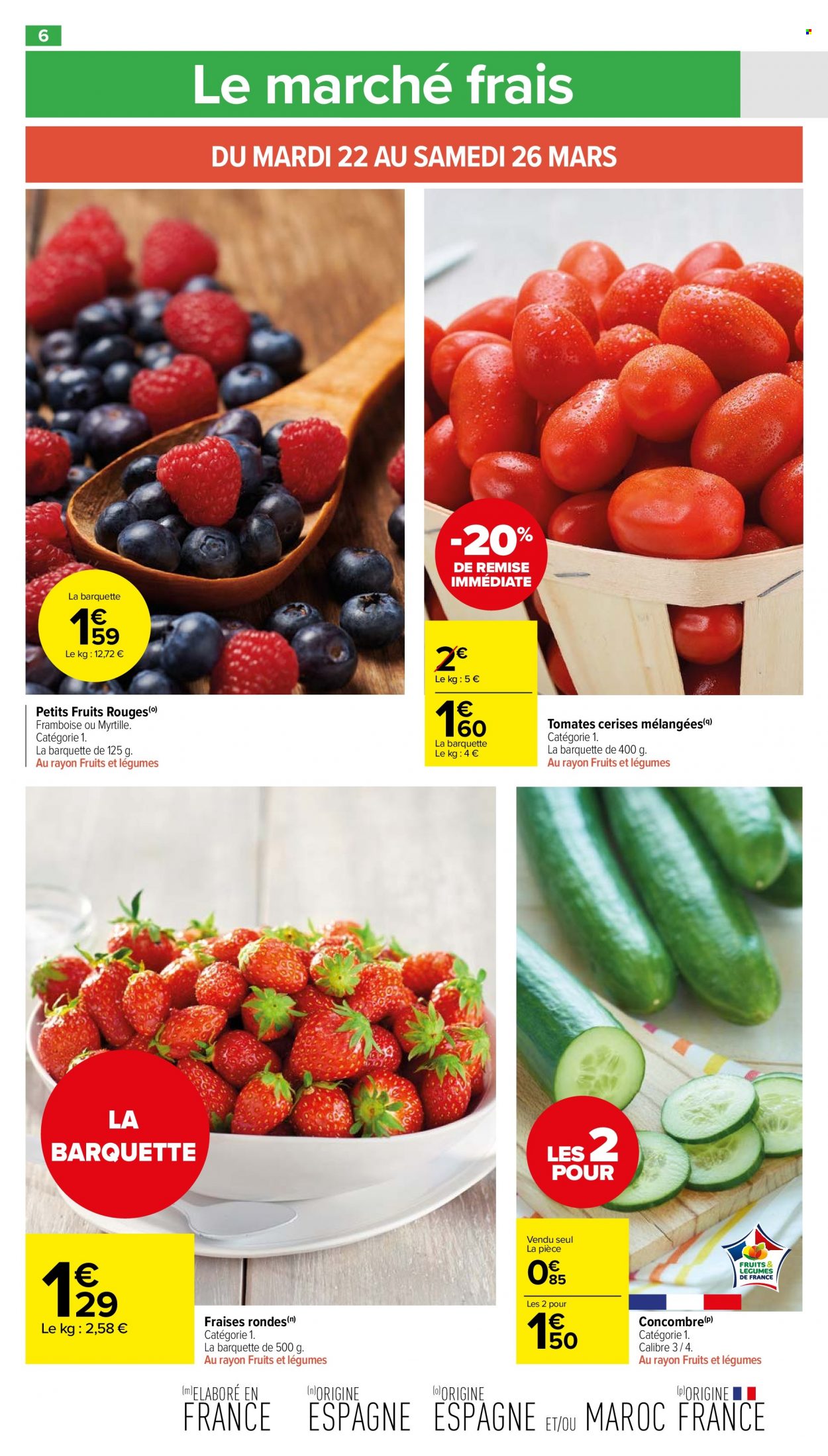 Catalogue Carrefour Market - 22/03/2022 - 03/04/2022. Page 6