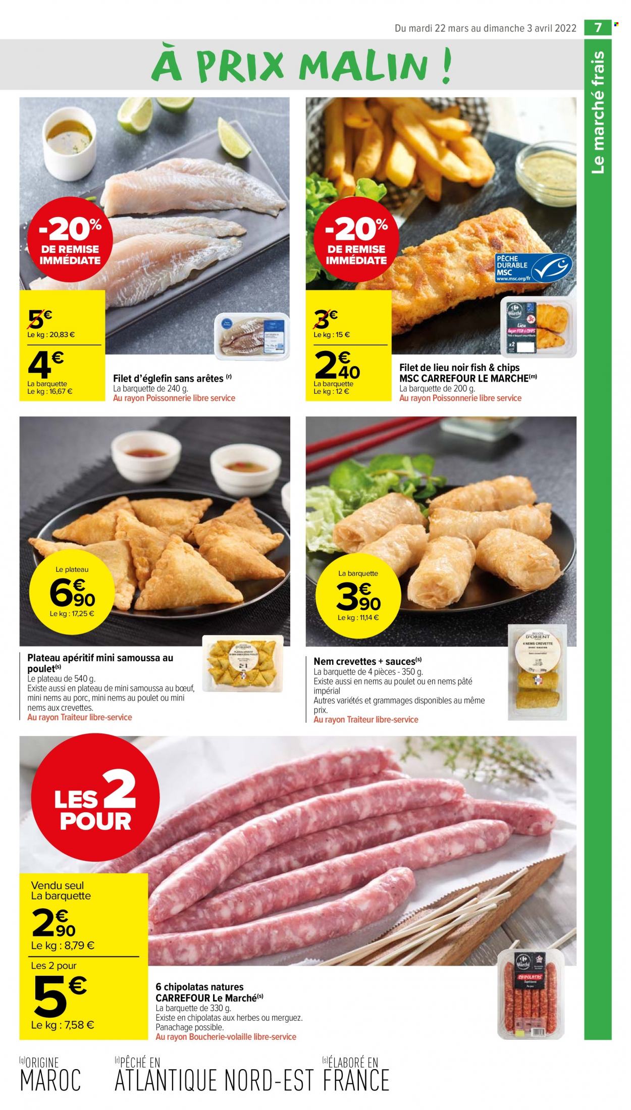 Catalogue Carrefour Market - 22/03/2022 - 03/04/2022. Page 7