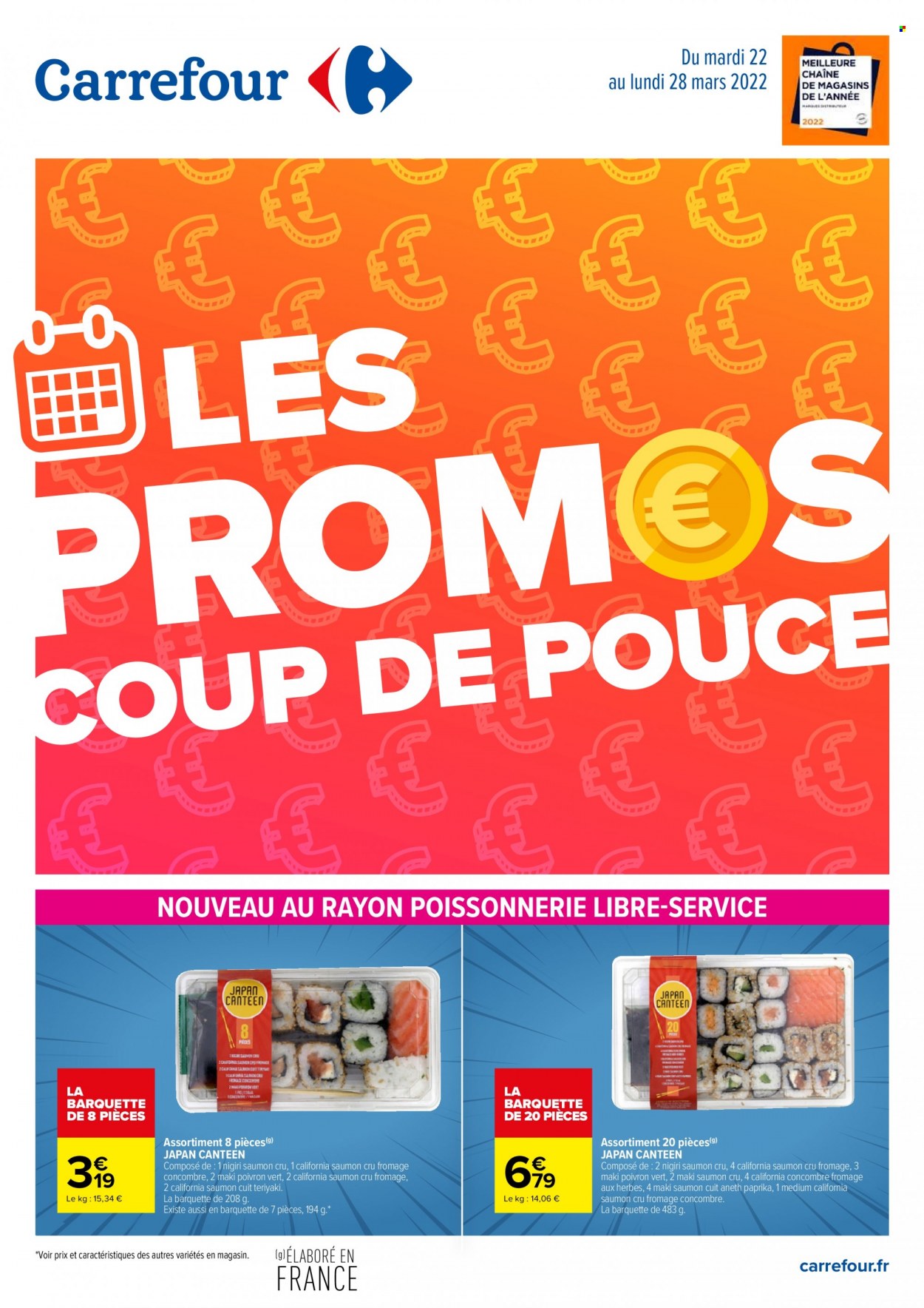 Catalogue Carrefour Hypermarchés - 22/03/2022 - 28/03/2022. Page 1