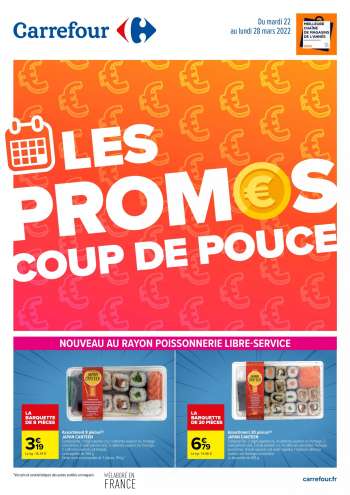 Catalogue Carrefour Hypermarchés - 22/03/2022 - 28/03/2022.