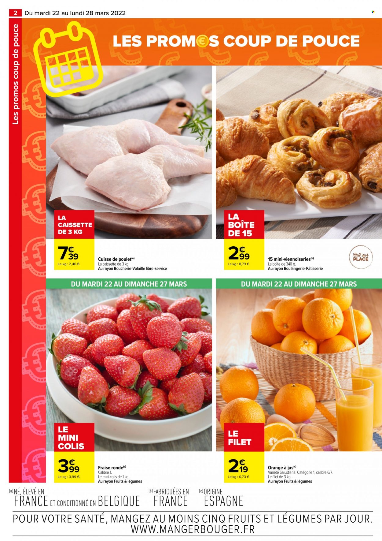 Catalogue Carrefour Hypermarchés - 22/03/2022 - 28/03/2022. Page 2