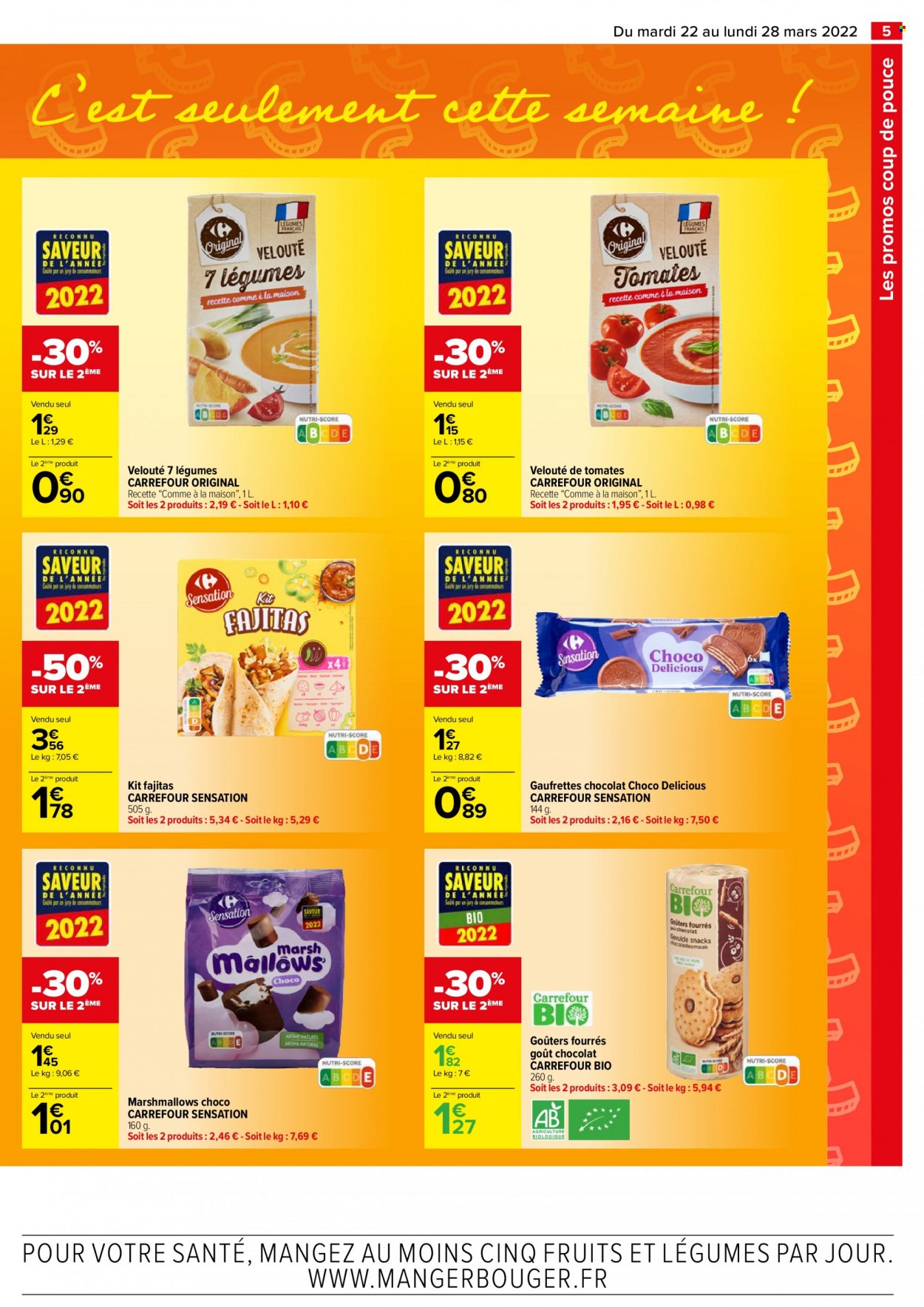 Catalogue Carrefour Hypermarchés - 22/03/2022 - 28/03/2022. Page 5