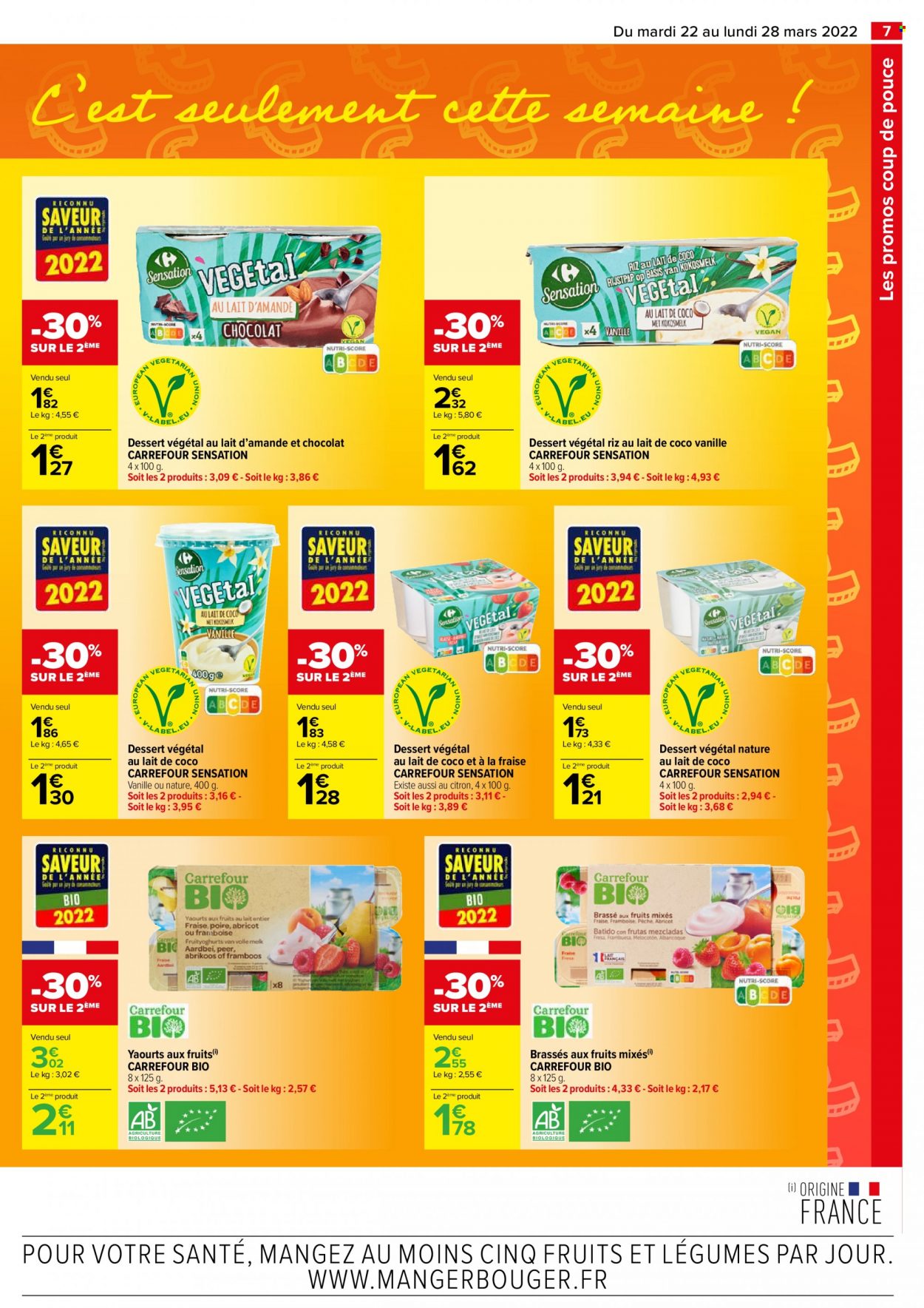 Catalogue Carrefour Hypermarchés - 22/03/2022 - 28/03/2022. Page 7