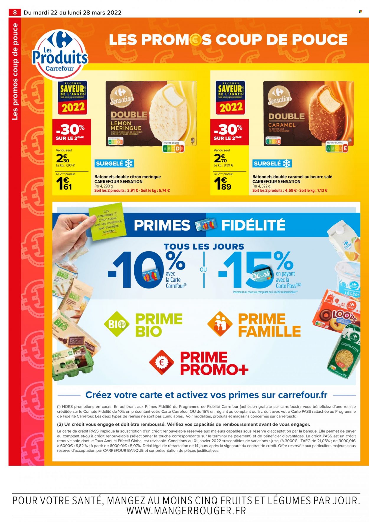Catalogue Carrefour Hypermarchés - 22/03/2022 - 28/03/2022. Page 8