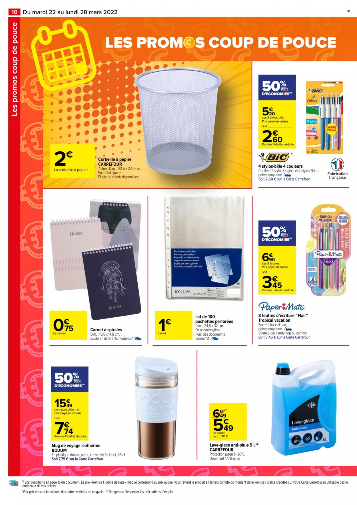 Catalogue Carrefour Hypermarchés - 22/03/2022 - 28/03/2022. Page 10
