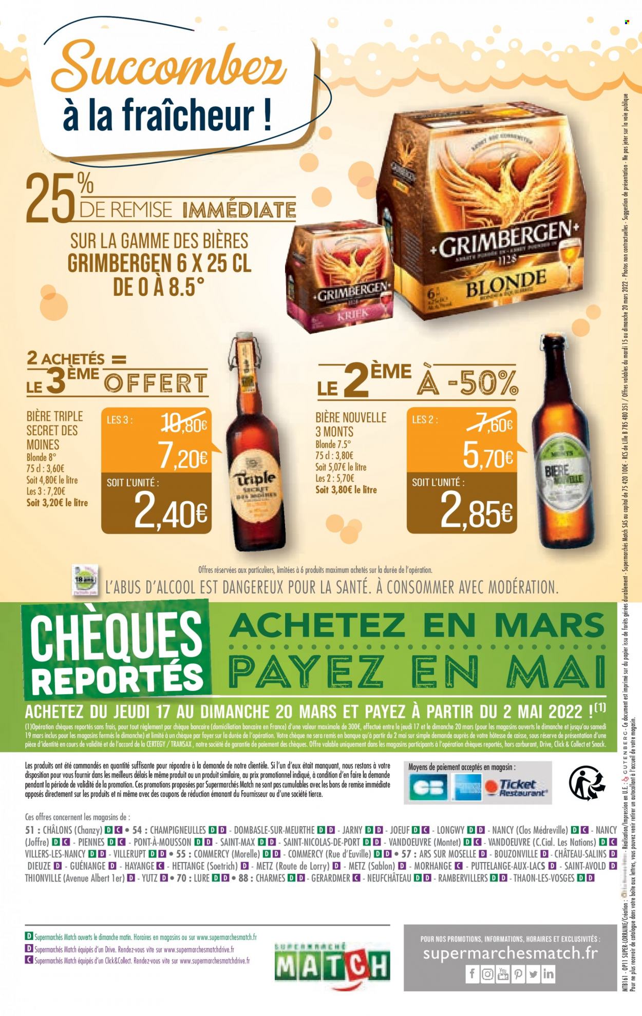 Catalogue Supermarché Match - 15/03/2022 - 20/03/2022. Page 24