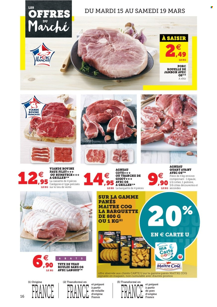 Catalogue SUPER U - 15/03/2022 - 19/03/2022. Page 16