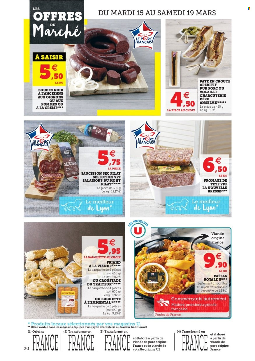 Catalogue SUPER U - 15/03/2022 - 19/03/2022. Page 20