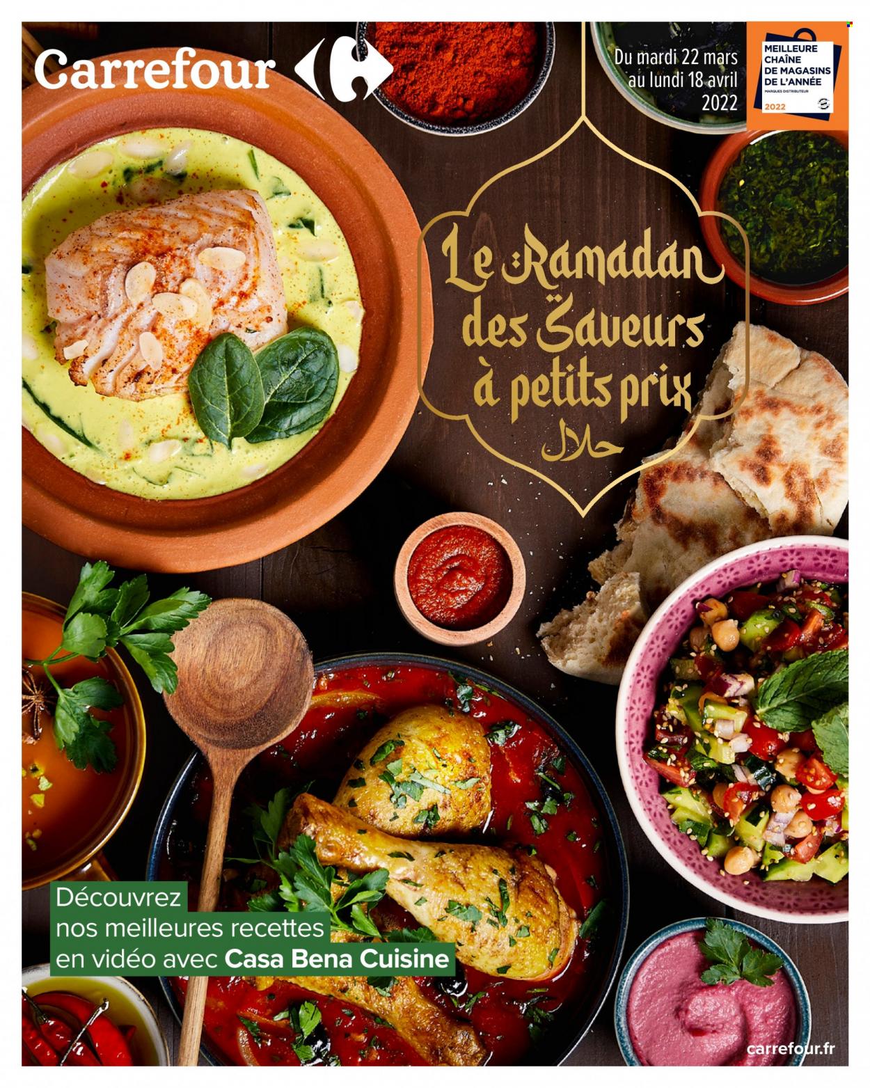 Catalogue Carrefour Hypermarchés - 22/03/2022 - 18/04/2022. Page 1