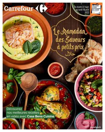 Catalogue Carrefour Hypermarchés - 22/03/2022 - 18/04/2022.