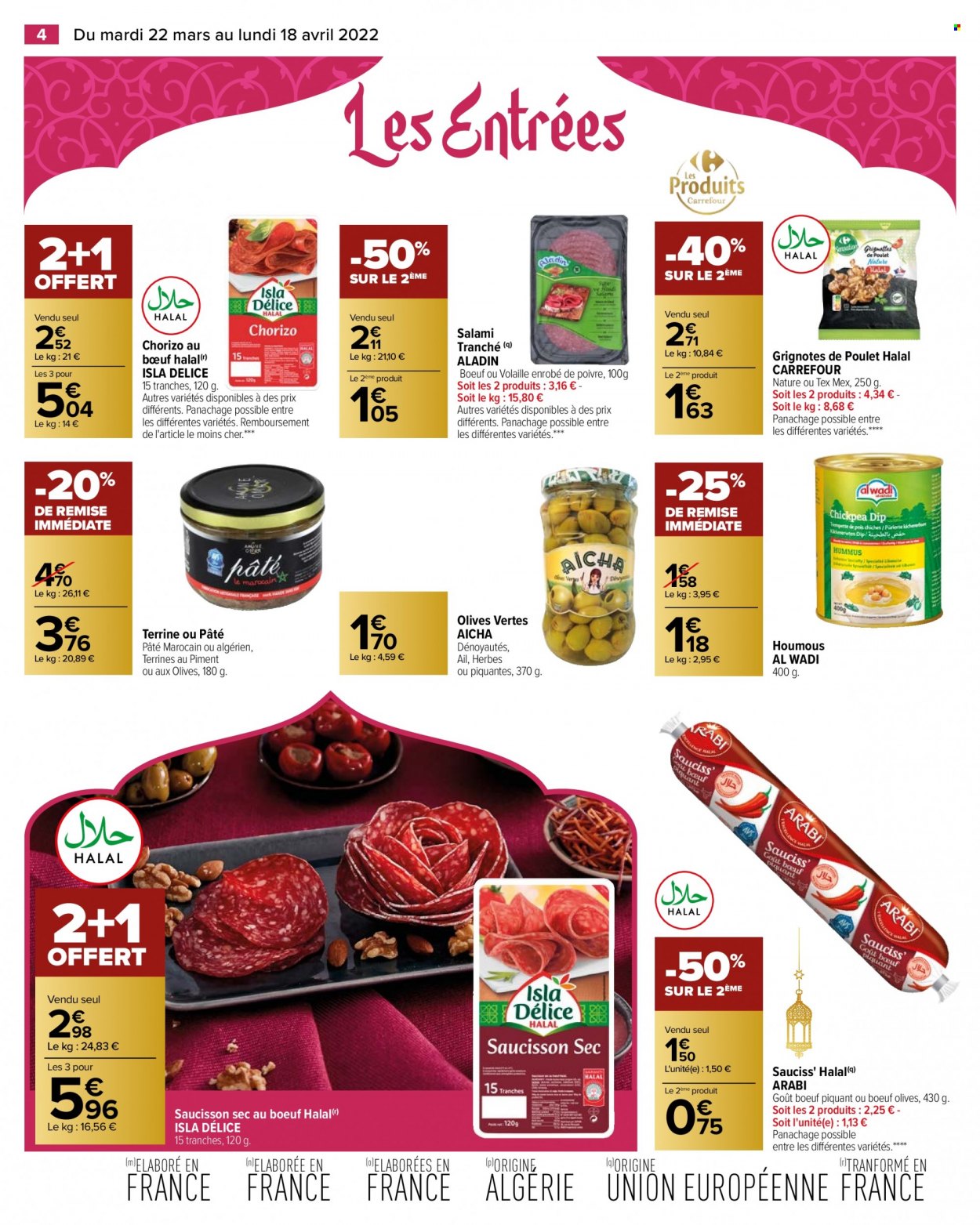 Catalogue Carrefour Hypermarchés - 22/03/2022 - 18/04/2022. Page 4