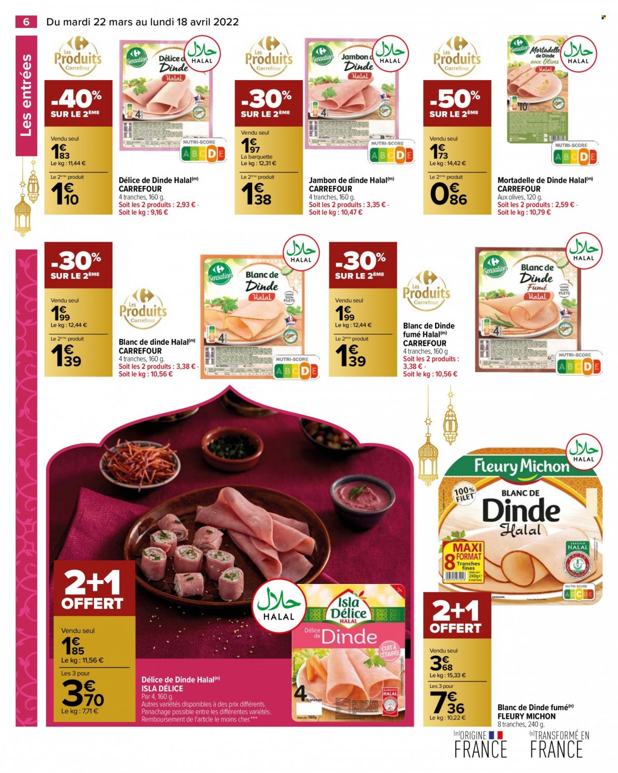 Catalogue Carrefour Hypermarchés - 22/03/2022 - 18/04/2022. Page 6