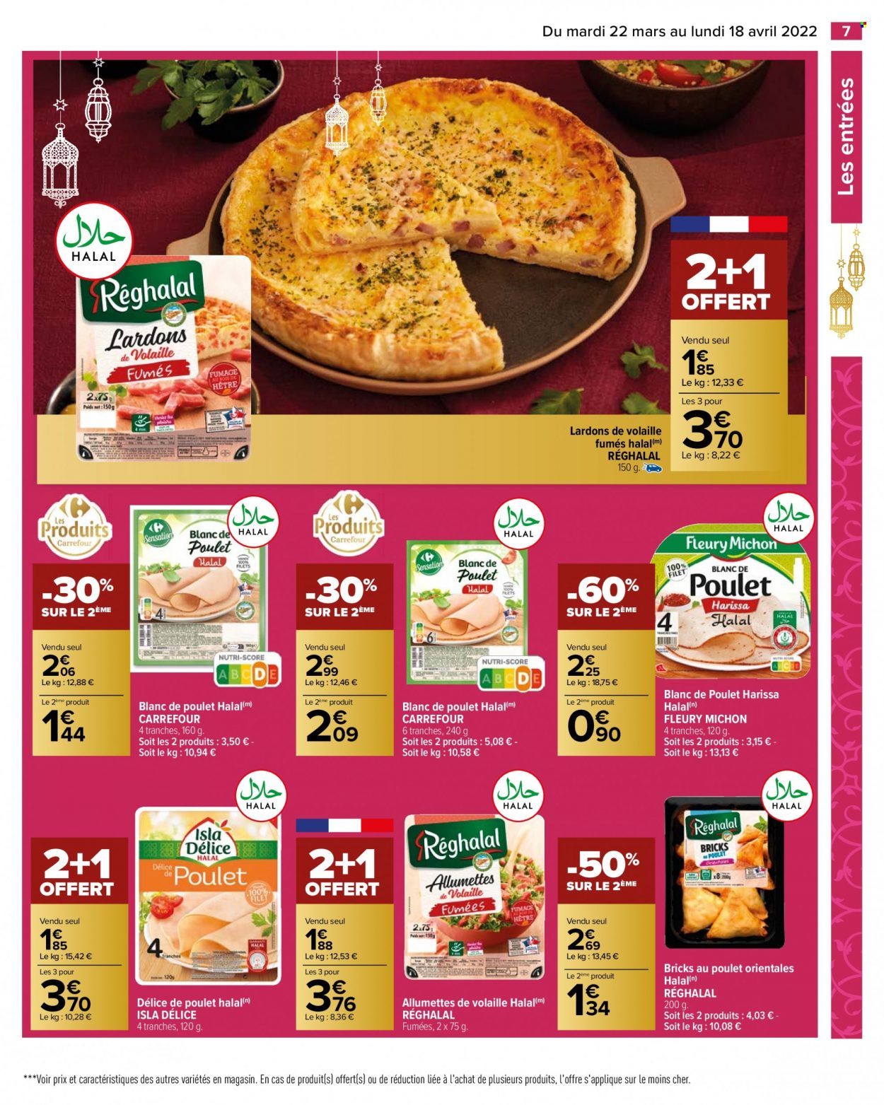 Catalogue Carrefour Hypermarchés - 22/03/2022 - 18/04/2022. Page 7