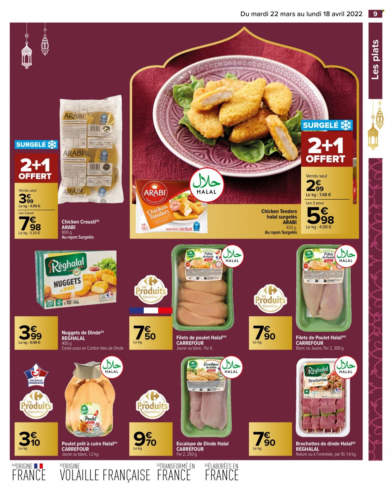 Catalogue Carrefour Hypermarchés - 22/03/2022 - 18/04/2022. Page 9