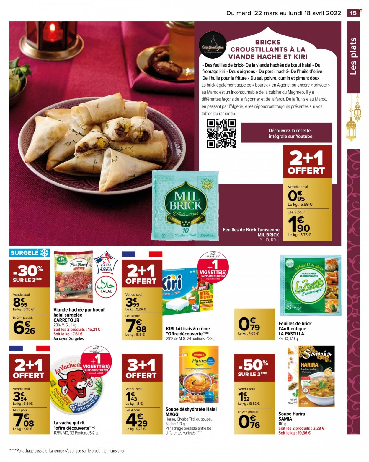 Catalogue Carrefour Hypermarchés - 22/03/2022 - 18/04/2022. Page 15