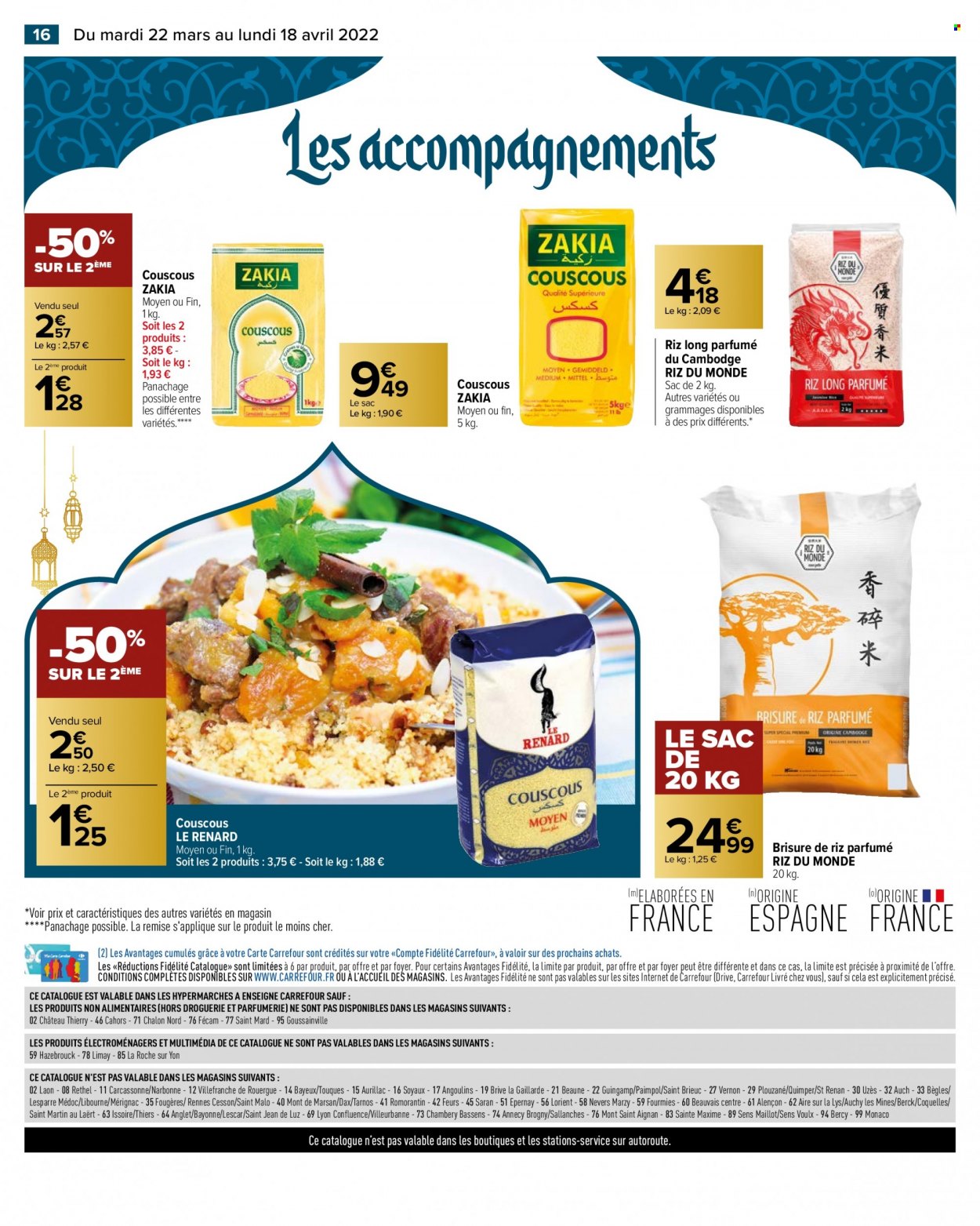Catalogue Carrefour Hypermarchés - 22/03/2022 - 18/04/2022. Page 16