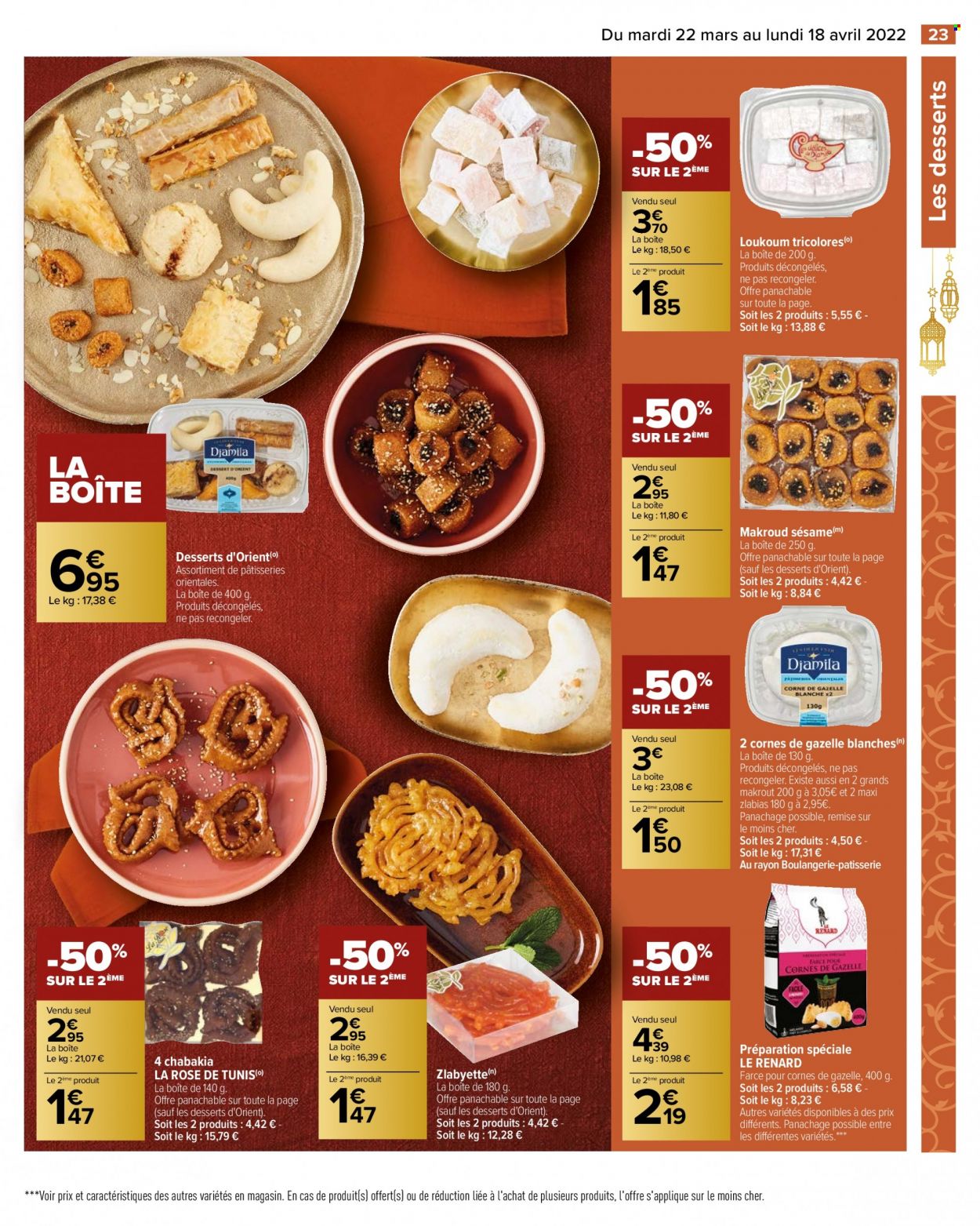 Catalogue Carrefour Hypermarchés - 22/03/2022 - 18/04/2022. Page 23