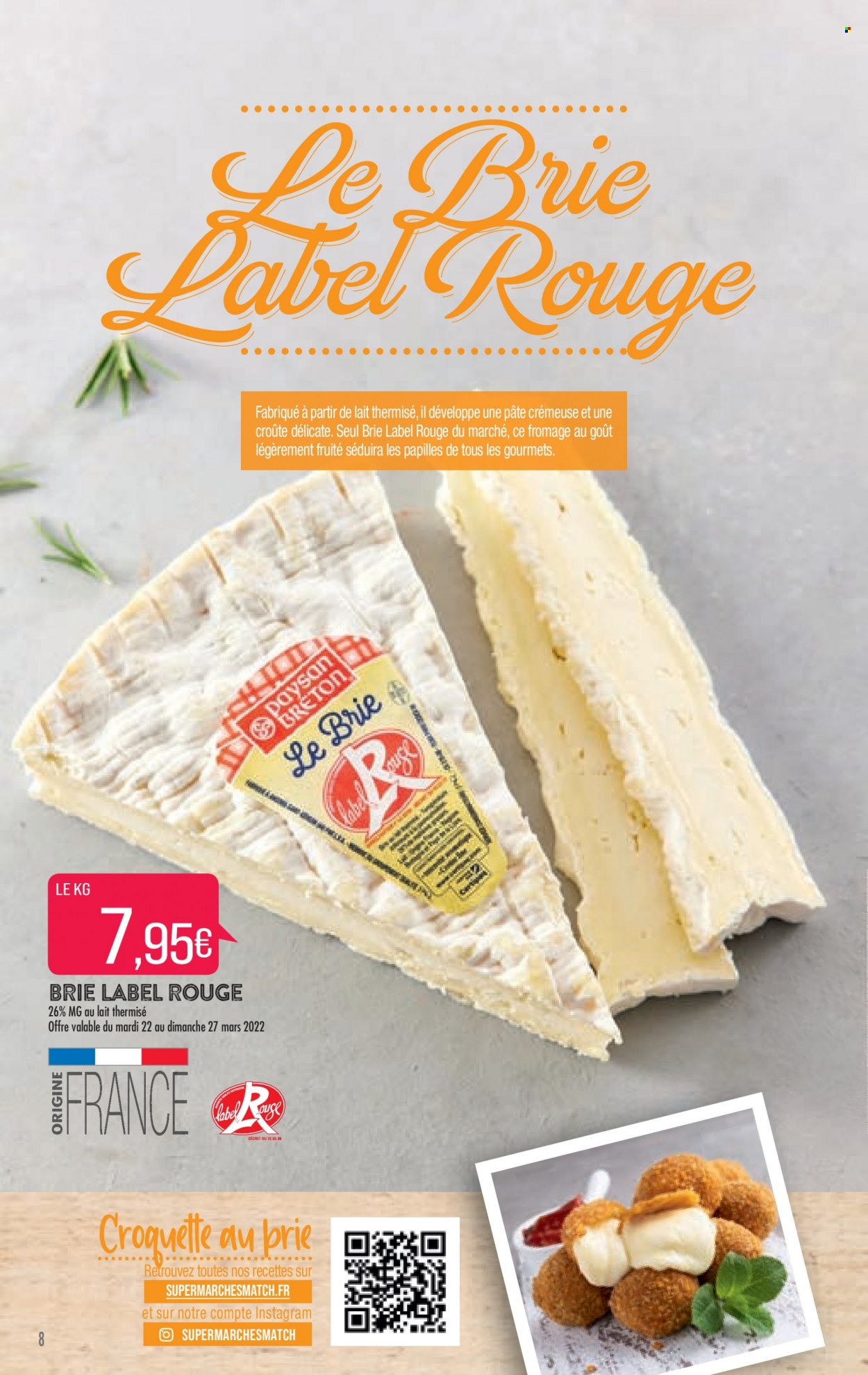 Catalogue Supermarché Match - 22/03/2022 - 03/04/2022. Page 8