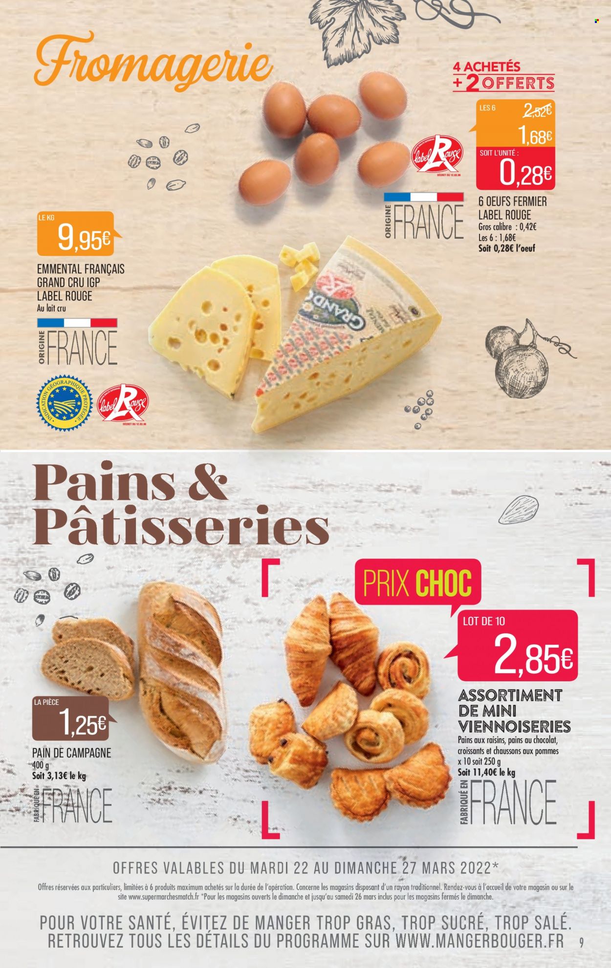 Catalogue Supermarché Match - 22/03/2022 - 03/04/2022. Page 9