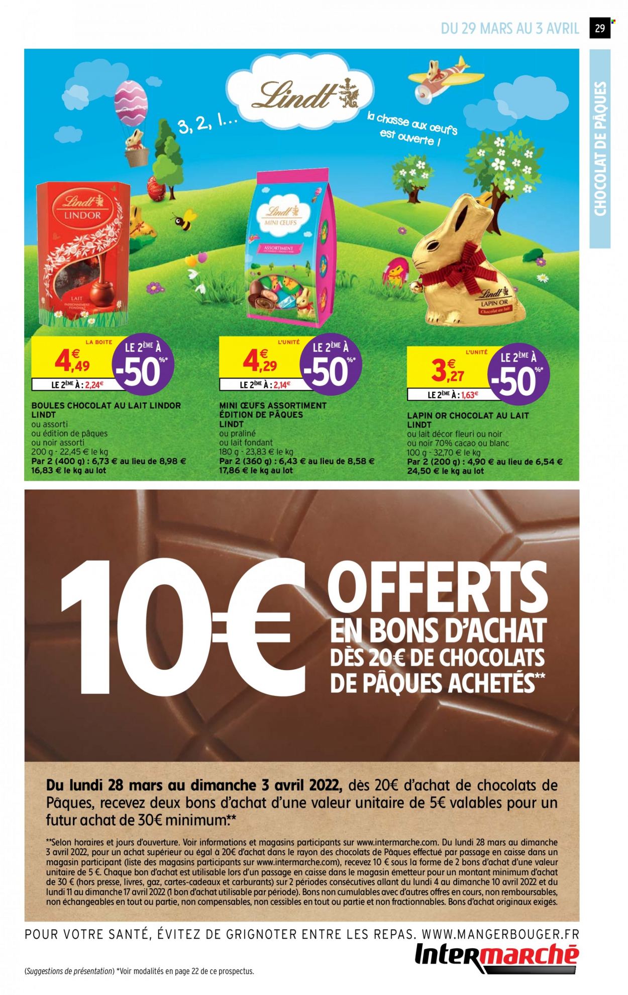 Catalogue Intermarché Super - 29/03/2022 - 03/04/2022. Page 29