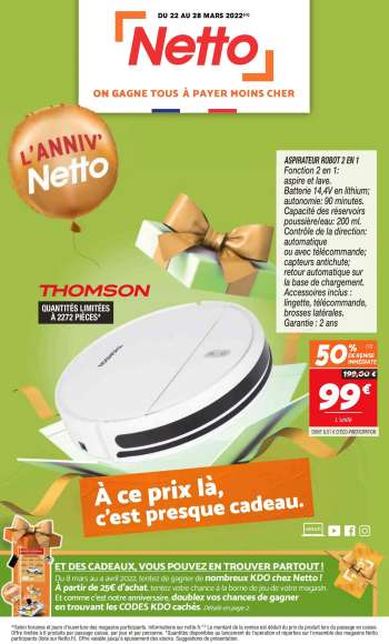 Catalogue Netto - 22/03/2022 - 28/03/2022.