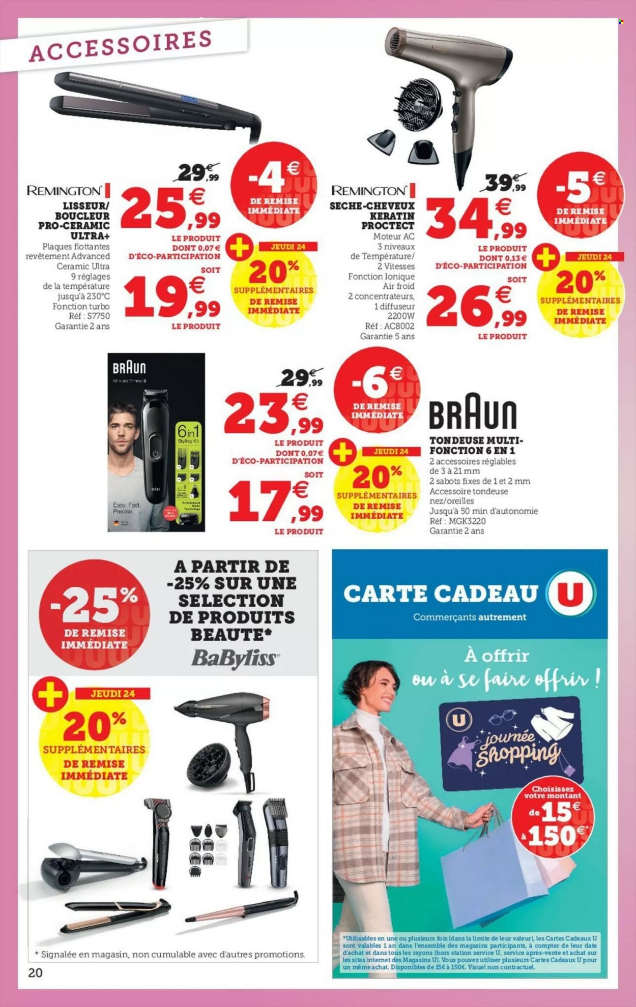 Catalogue SUPER U - 22/03/2022 - 02/04/2022. Page 20