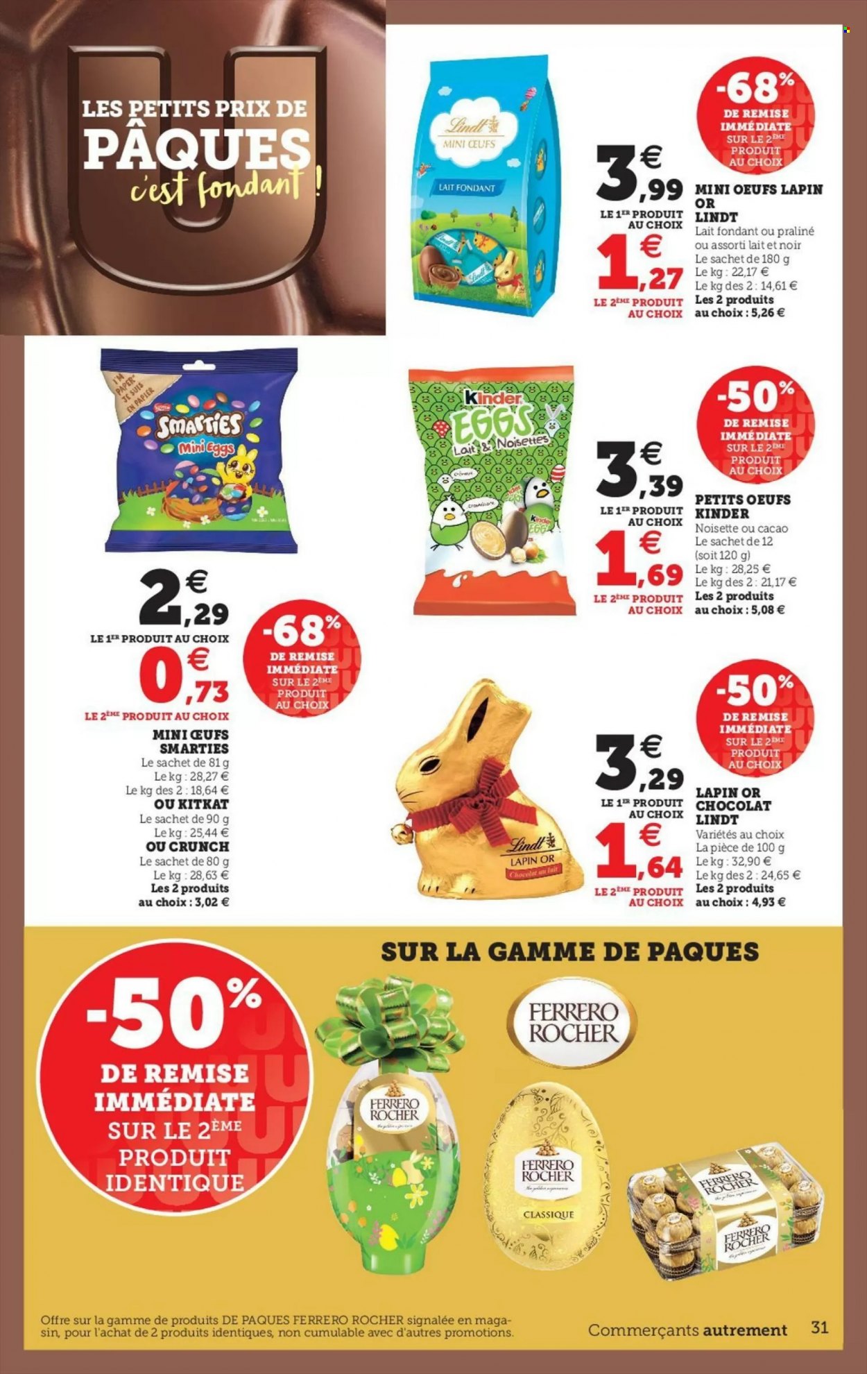 Catalogue SUPER U - 22/03/2022 - 02/04/2022. Page 31