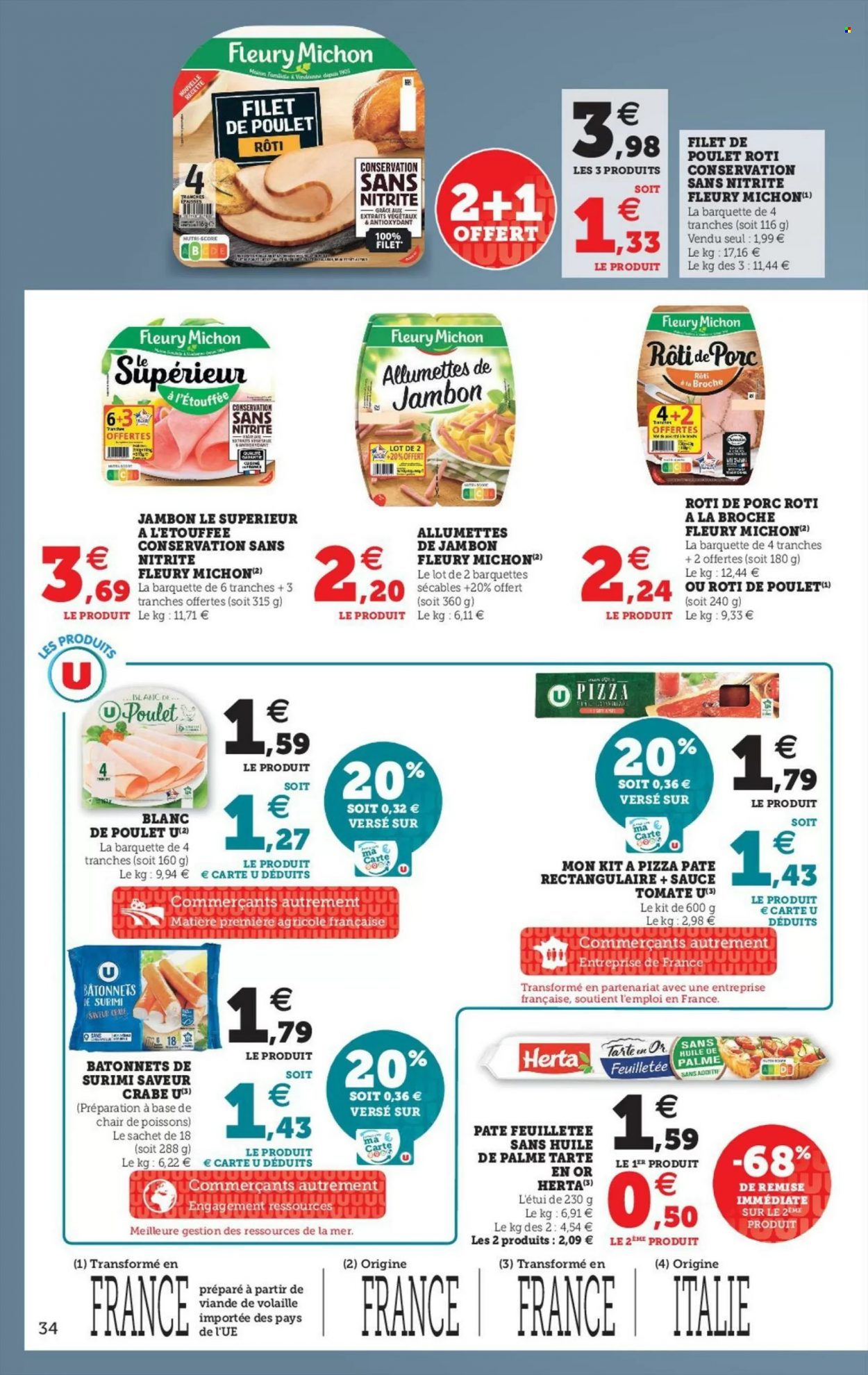 Catalogue SUPER U - 22/03/2022 - 02/04/2022. Page 34