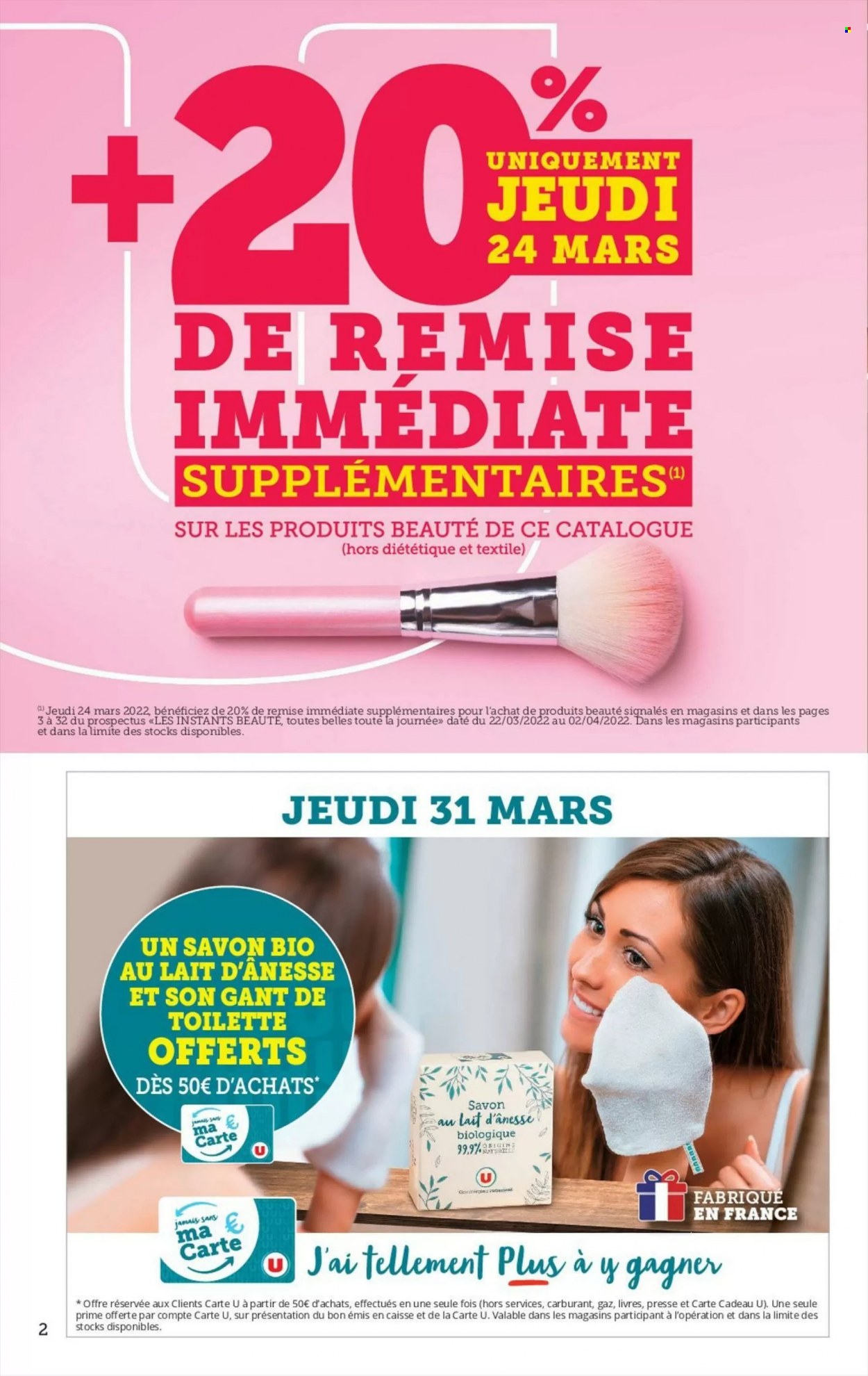 Catalogue U express - 22/03/2022 - 02/04/2022. Page 2