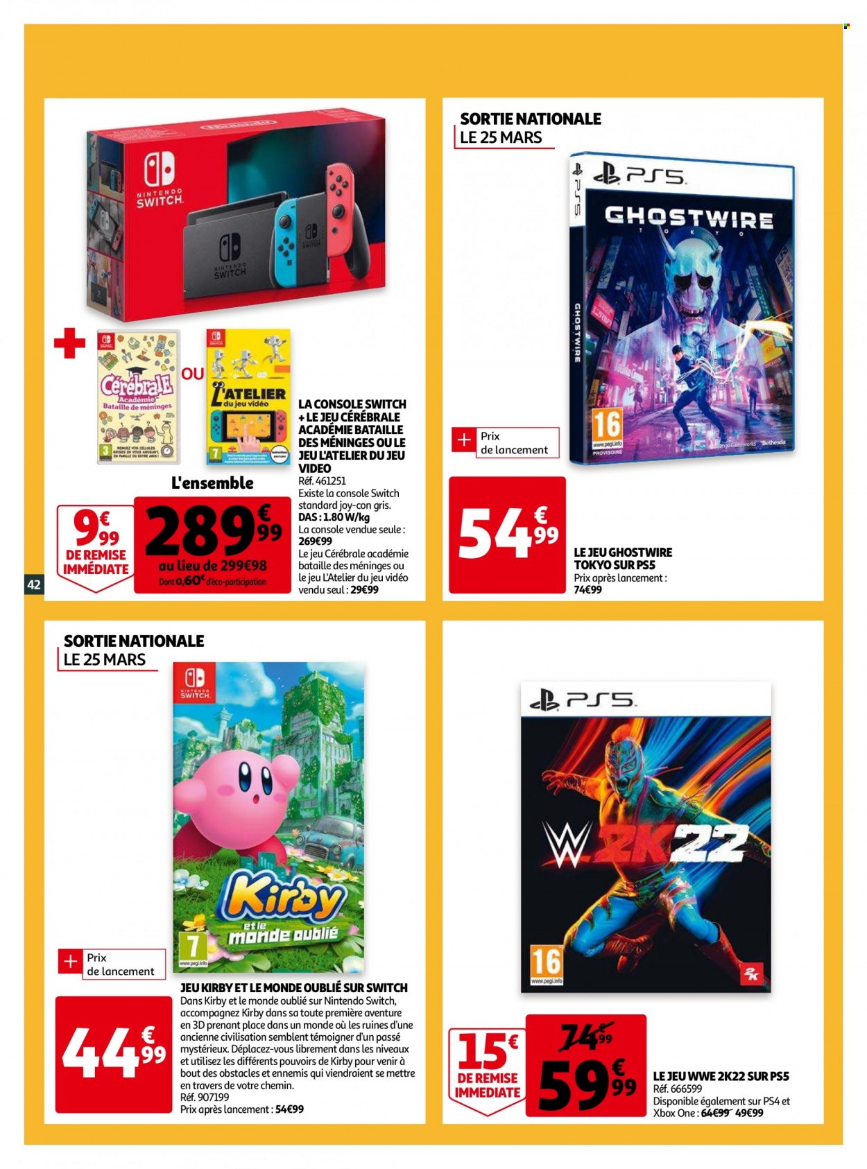Catalogue Auchan - 23/03/2022 - 29/03/2022. Page 42