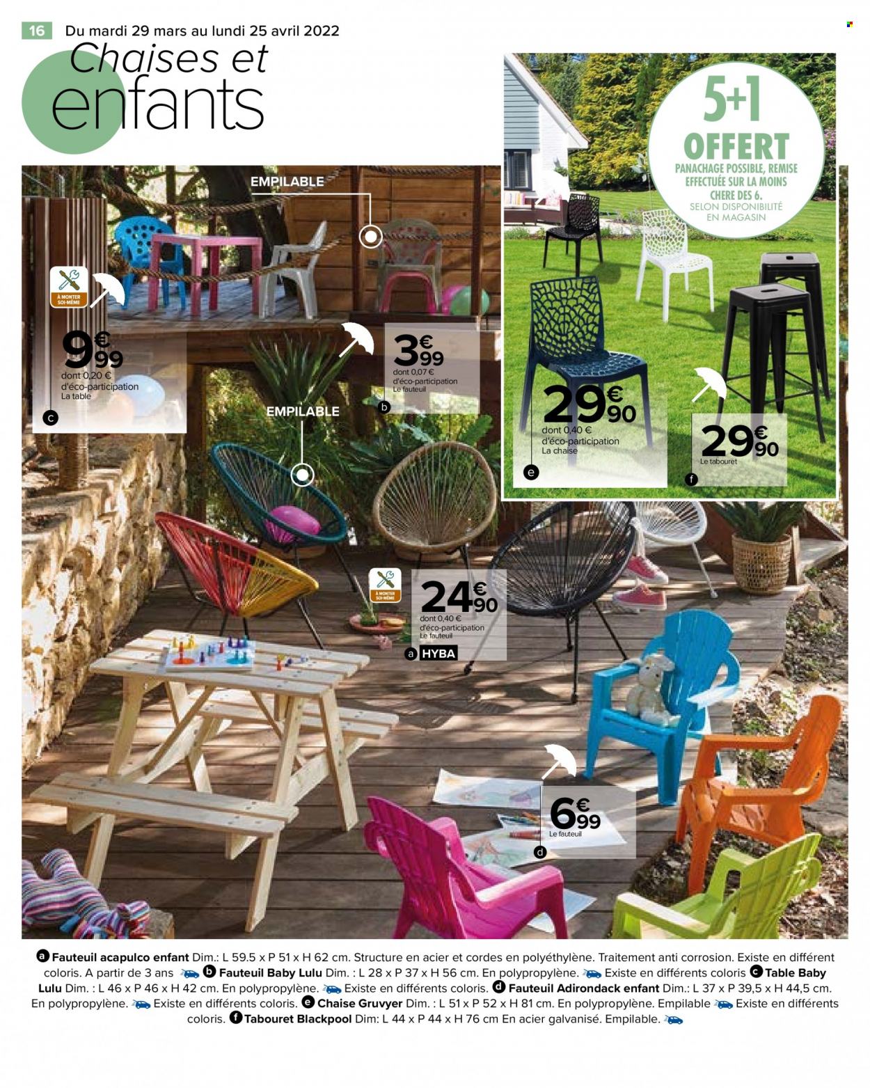 Catalogue Carrefour Hypermarchés - 23/03/2022 - 25/04/2022. Page 16
