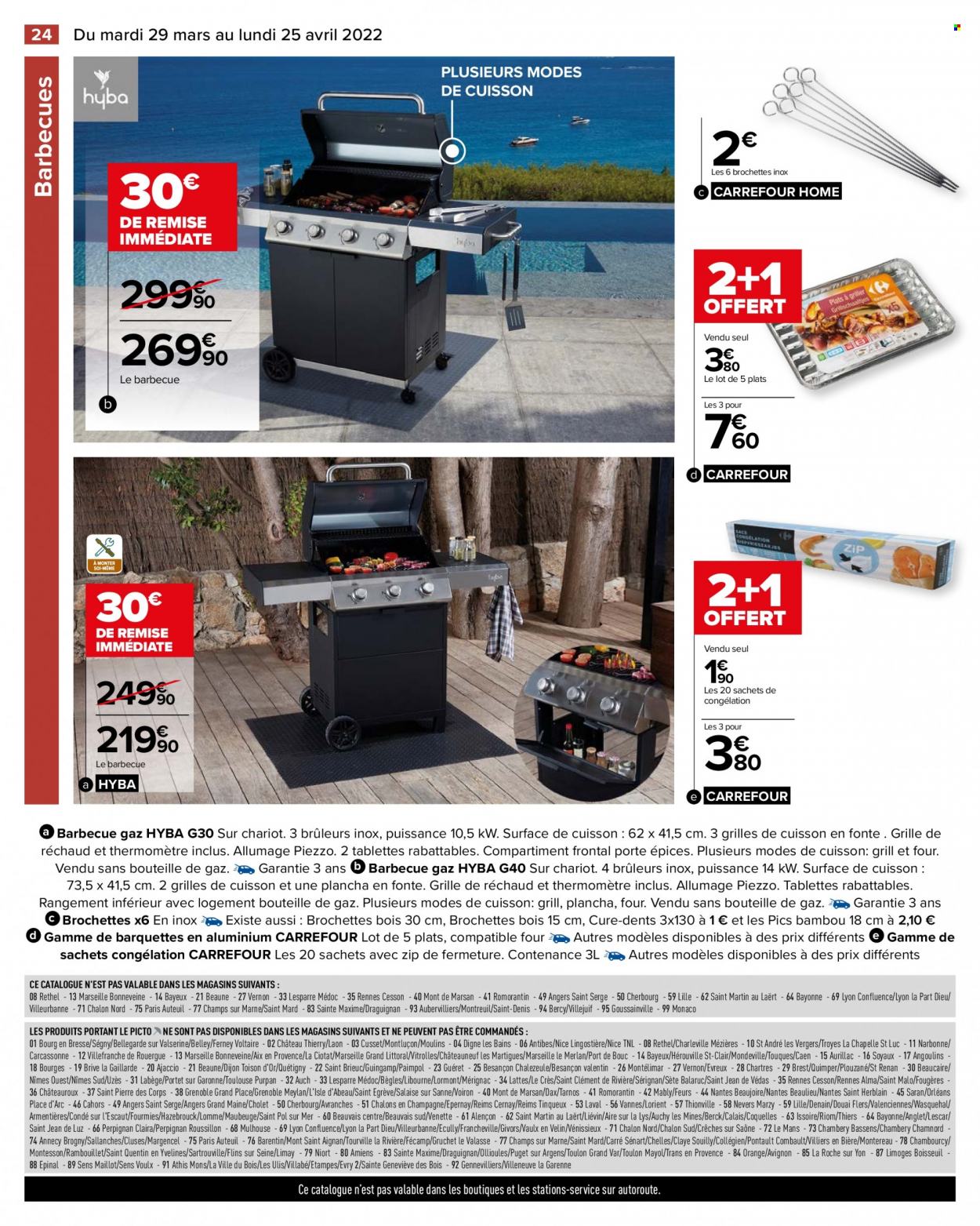 Catalogue Carrefour Hypermarchés - 23/03/2022 - 25/04/2022. Page 24