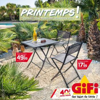 Catalogue GiFi - 22/03/2022 - 05/04/2022.