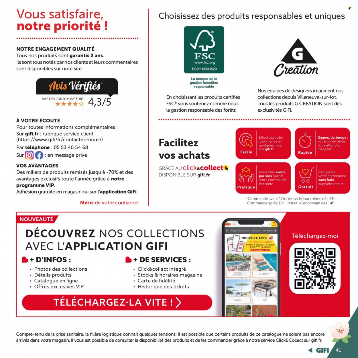 Catalogue GiFi - 22/03/2022 - 05/04/2022. Page 41