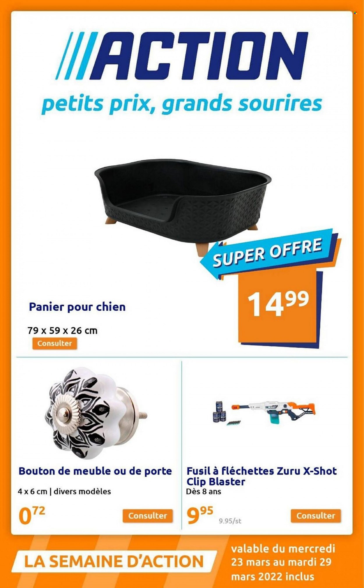 Catalogue Action - 23/03/2022 - 29/03/2022. Page 1