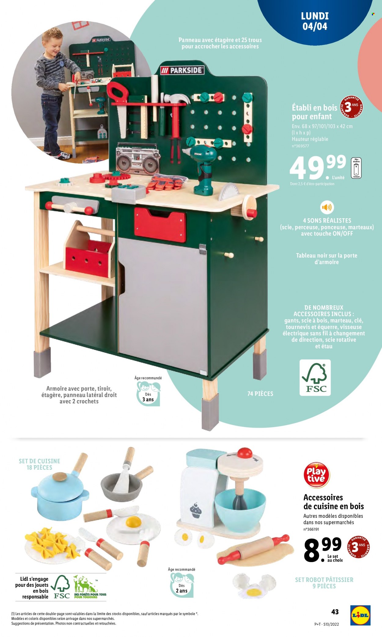 Catalogue Lidl - 30/03/2022 - 05/04/2022. Page 47