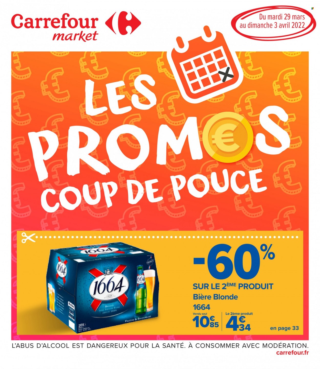 Catalogue Carrefour Market - 29/03/2022 - 03/04/2022. Page 1