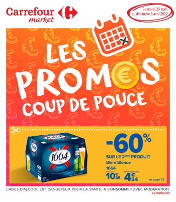 Catalogue Carrefour Market - 29/03/2022 - 03/04/2022.