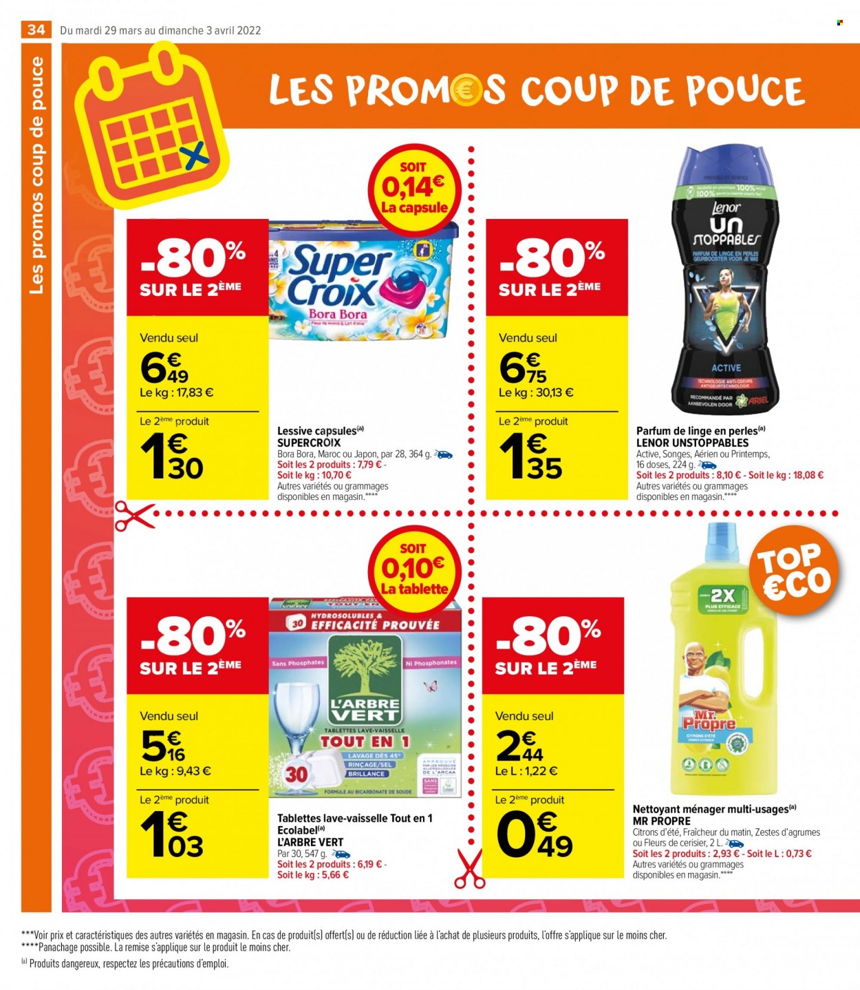 Catalogue Carrefour Market - 29/03/2022 - 03/04/2022. Page 34