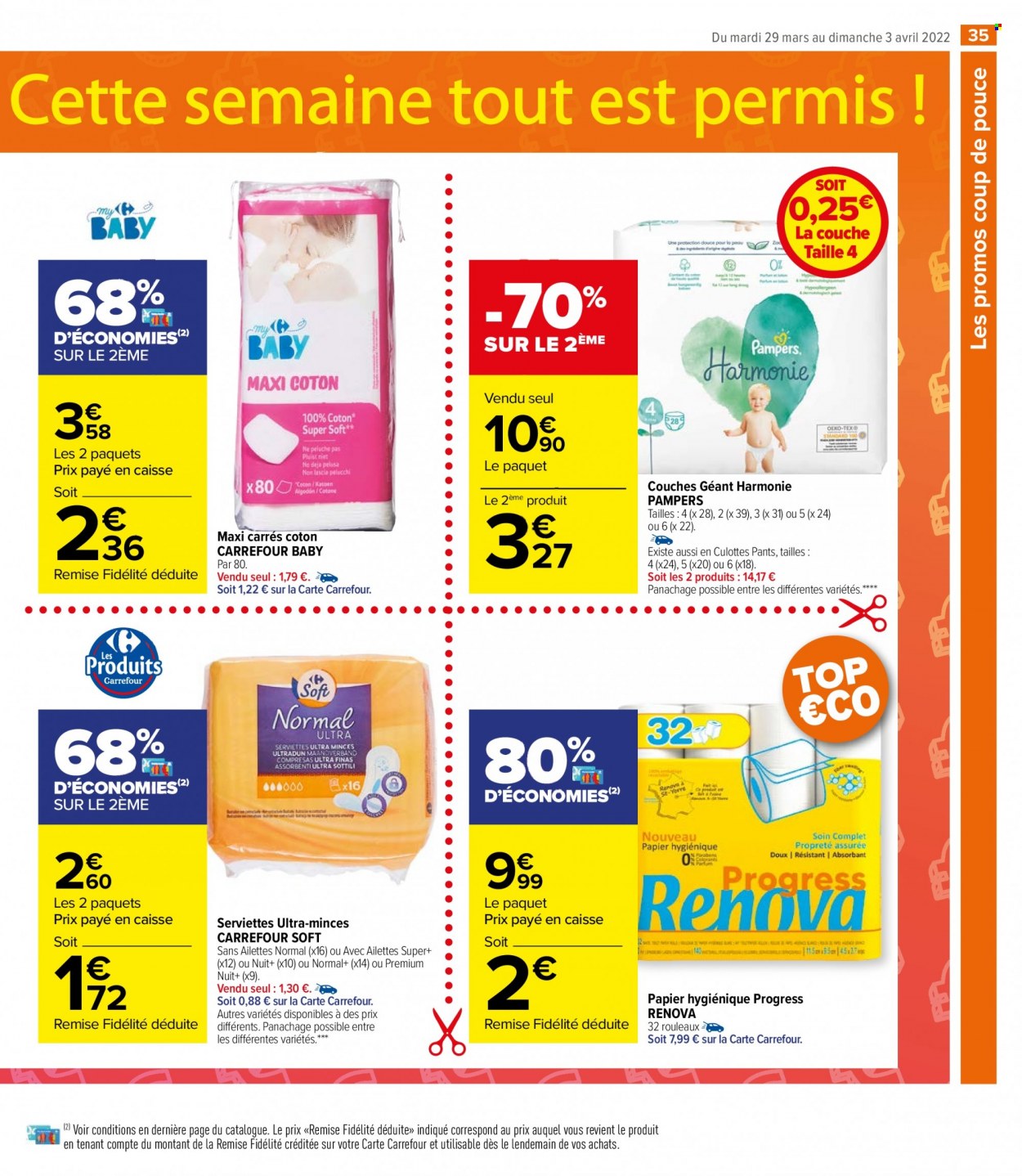 Catalogue Carrefour Market - 29/03/2022 - 03/04/2022. Page 35