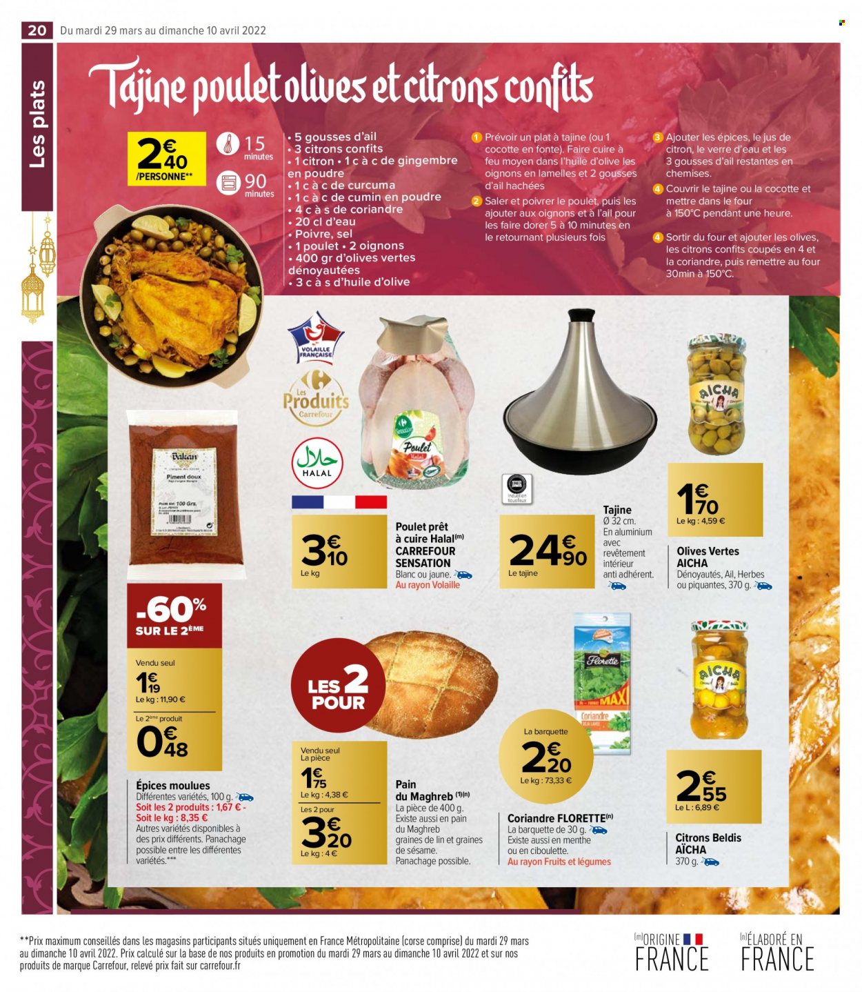 Catalogue Carrefour Market - 29/03/2022 - 10/04/2022. Page 22