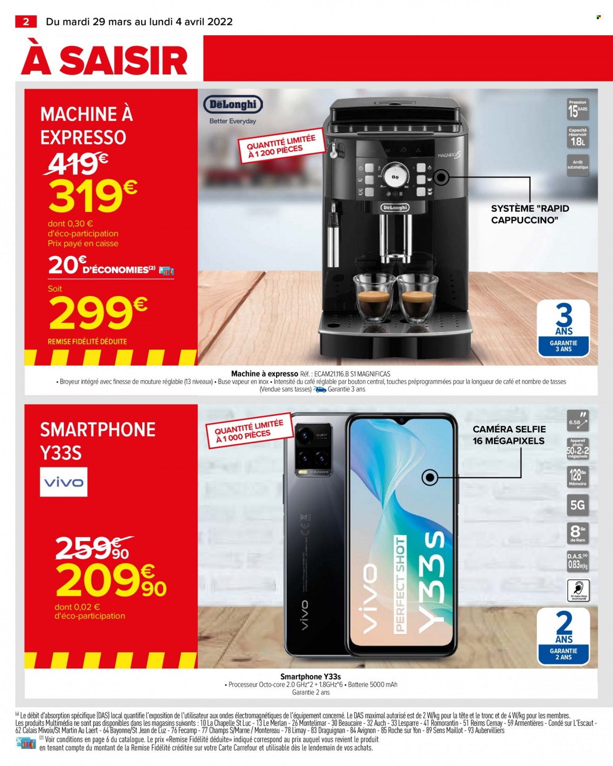 Catalogue Carrefour Hypermarchés - 29/03/2022 - 04/04/2022. Page 2