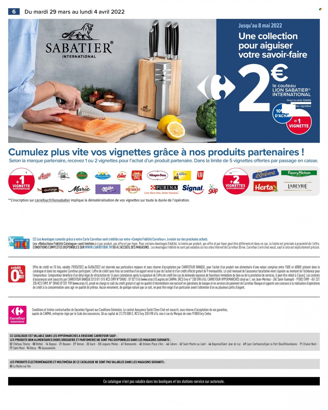 Catalogue Carrefour Hypermarchés - 29/03/2022 - 04/04/2022. Page 6