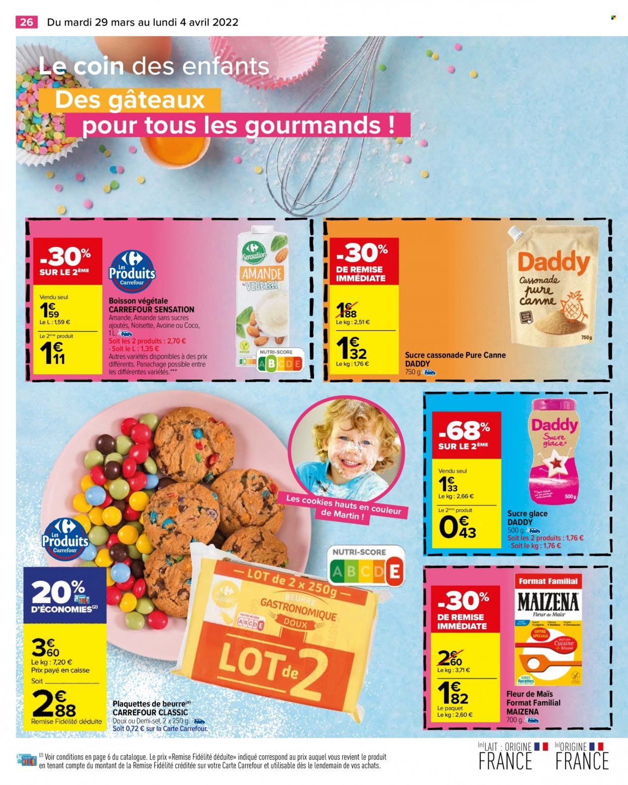 Catalogue Carrefour Hypermarchés - 29/03/2022 - 04/04/2022. Page 26
