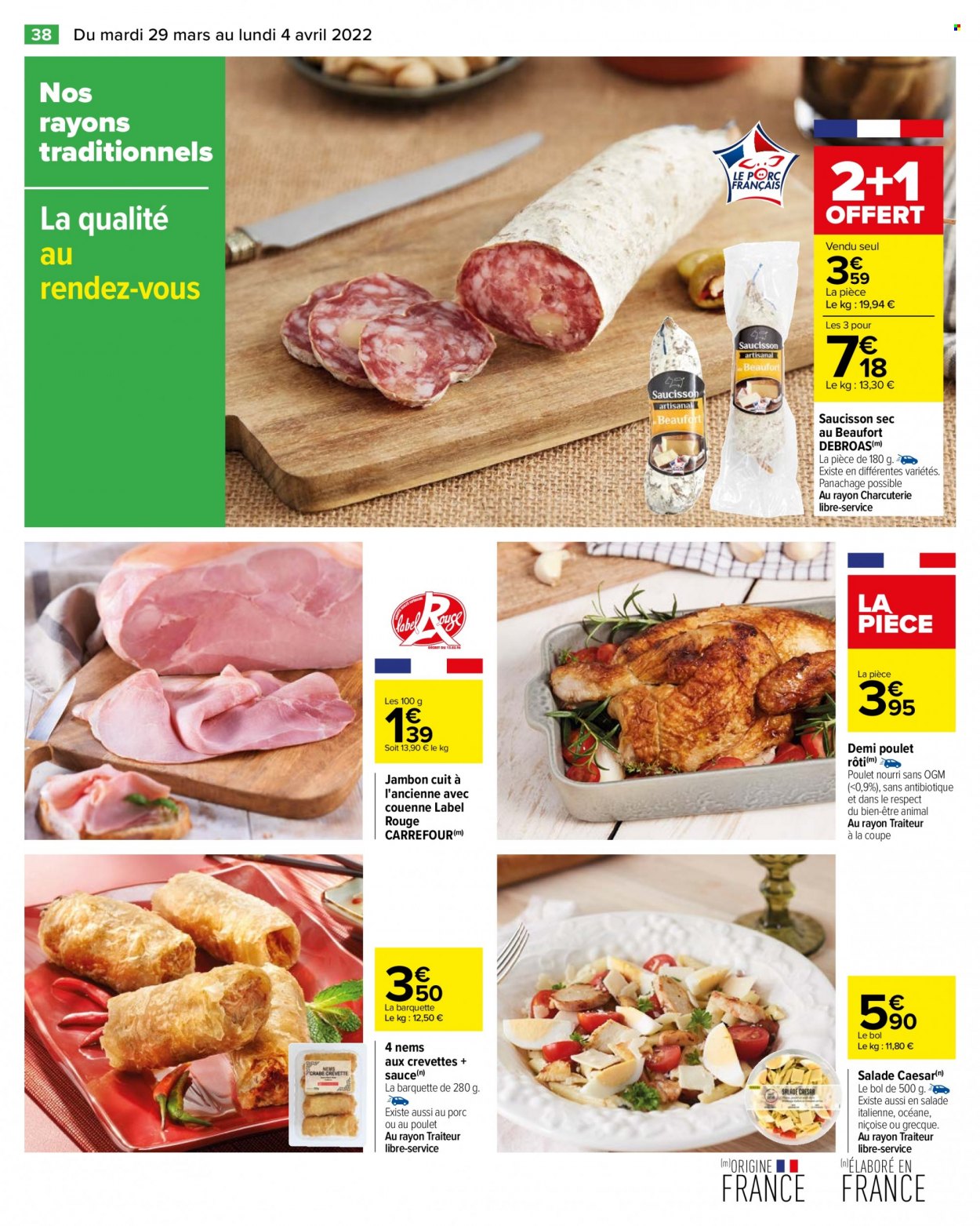 Catalogue Carrefour Hypermarchés - 29/03/2022 - 04/04/2022. Page 38