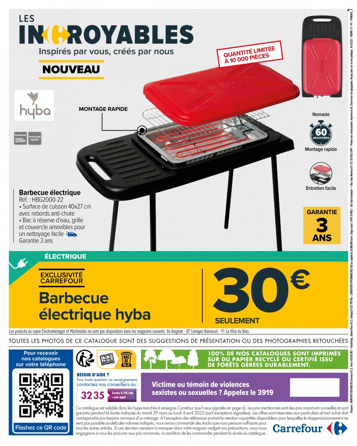 Catalogue Carrefour Hypermarchés - 29/03/2022 - 04/04/2022. Page 56